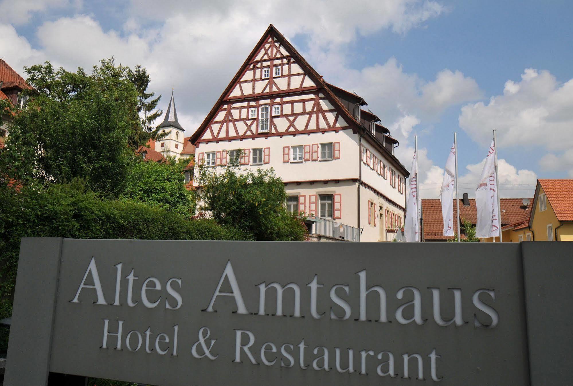 Hotel Altes Amtshaus, 3 Mulfingen Zewnętrze zdjęcie